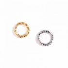 デザイン丸カン#3 ツイスト1.2×8mm