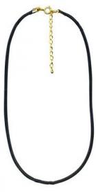 レザーネック(カン無)3mm18インチテール付