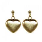 No.4123　13mmハート型カラワクピアス　銅板なし