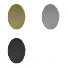 No.0129　60×40mm楕円カラワクブローチ　銅板なし