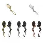 No.1035　花型カラワクブローチ　銅板なし