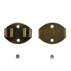 No.7531古　15×19.5mm楕円ループタイ用タイコ