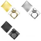 No.2310　29.5mm角カラワク　スカーフ留め　銅板なし