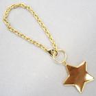 No.8129　星型カラワク付バッグチェーン　銅板なし