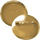 No.9195　35mm皿付ブローチ　G