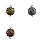 No.7041古　12mm2個カン付シャワーペンダント