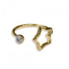 No.3113　レジンフレーム フォークリング 星